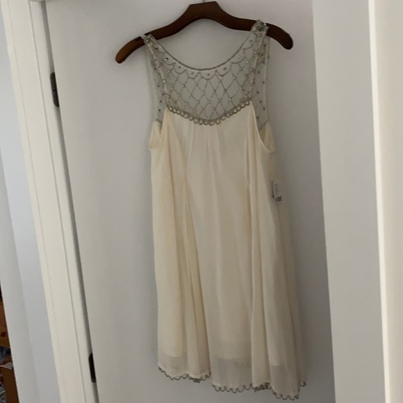 seashell beaded dress PatBo Beaded Seashell Cutout Maxi Dress